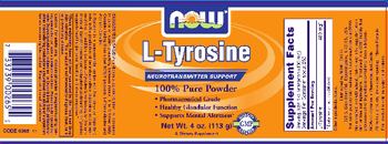 NOW L-Tyrosine - supplement