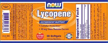 NOW Lycopene - supplement