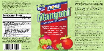 NOW Mangoni SuperFruit Cocktail - supplement