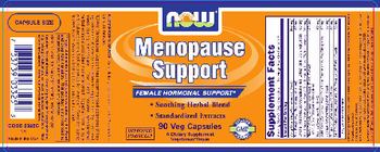 NOW Menopause Support - supplement