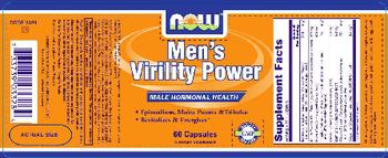 NOW Men's Virility Power - supplement