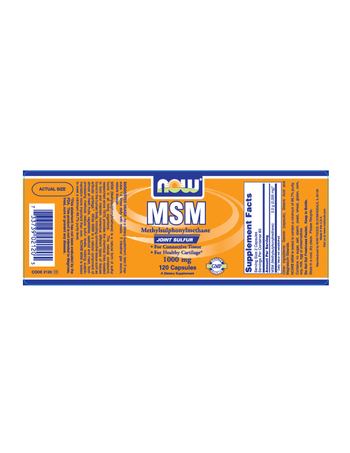 NOW MSM - supplement