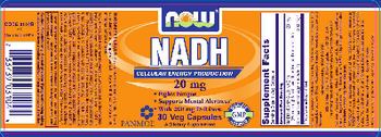 NOW NADH 20 mg - supplement