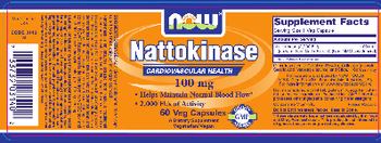 NOW Nattokinase 100 mg - supplement