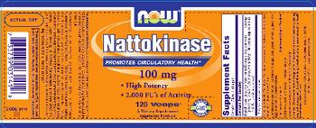 NOW Nattokinase 100 mg - supplement