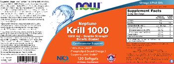 NOW Neptune Krill Oil 1000 - supplement