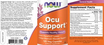 NOW Ocu Support - supplement