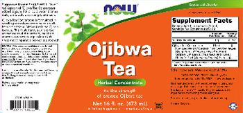 NOW Ojibwa Tea - supplement