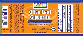 NOW Olive Leaf Glycerite - supplement