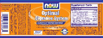 NOW Optimal Digestive System - supplement