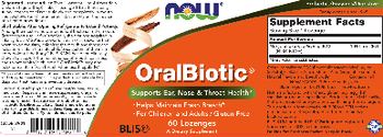 NOW OralBiotic - supplement