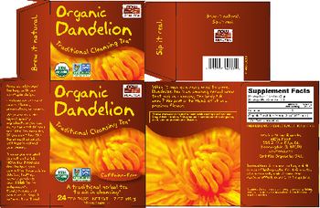 NOW Organic Dandelion - supplement
