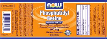 NOW Phosphatidyl Serine 100 mg - supplement