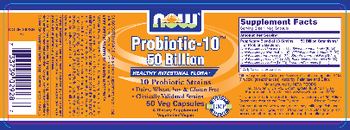 NOW Probiotic-10 50 Billion - supplement