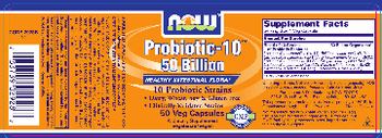 NOW Probiotic-10 50 Billion - supplement