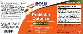 NOW Probiotic Defense - supplement