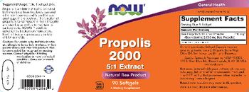 NOW Propolis 2000 5:1 Extract - supplement