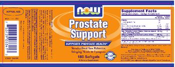 NOW Prostate Support - supplement