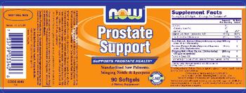 NOW Prostate Support - supplement