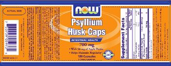 NOW Psyllium Husk Caps 700 mg - supplement