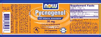 NOW Pycnogenol 30 mg - supplement