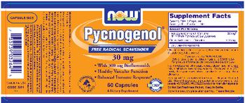 NOW Pycnogenol 30 mg - supplement