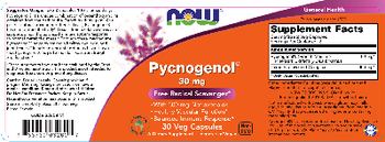 NOW Pycnogenol 30 mg - supplement