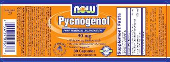 NOW Pycnogenol 30 mg - supplement