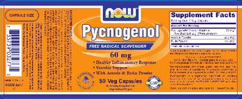 NOW Pycnogenol 60 mg - supplement