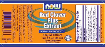 NOW Red Clover Plus Extract - supplement