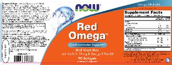 NOW Red Omega - supplement