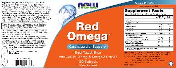 NOW Red Omega - supplement