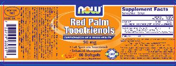 NOW Red Palm Tocotrienols 50 mg - supplement