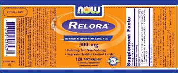 NOW Relora 300 mg - supplement