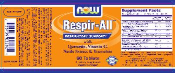 NOW Respir-All - supplement