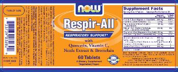 NOW Respir-All - supplement