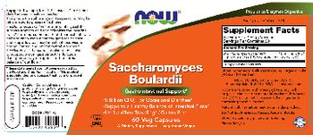 NOW Saccharomyces Boulardii - supplement