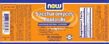 NOW Saccharomyces Boulardii - supplement