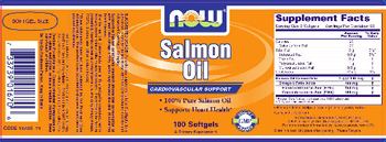 NOW Salmon Oil - supplement