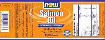 NOW Salmon Oil - supplement