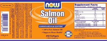 NOW Salmon Oil - supplement