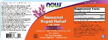 NOW Seasonal Rapid Relief with EMIQ - supplement
