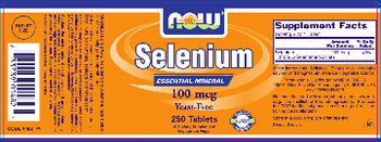 NOW Selenium 100 mcg - supplement