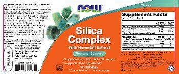 NOW Silica Complex - supplement