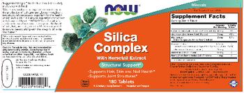 NOW Silica Complex - supplement