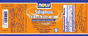 NOW Siliphos Clinical Liver Health - supplement