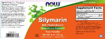 NOW Silymarin - supplement