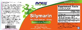 NOW Silymarin Milk Thistle Extract 150 mg - supplement