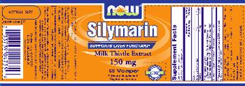 NOW Silymarin Milk Thistle Extract 150 mg - supplement