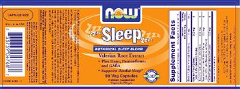 NOW Sleep Valerian Root Extract - supplement